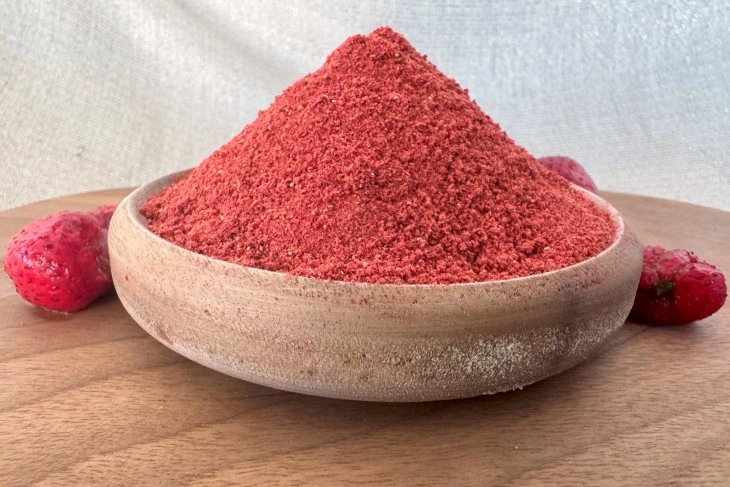 Freeze Dries Çilek Tozu